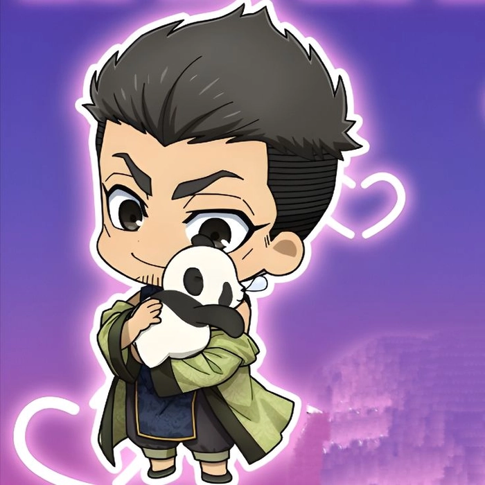 Hình Okuhito Iemon chibi dễ thương