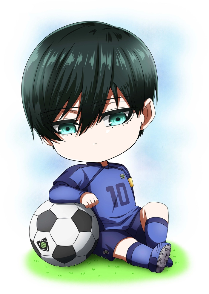 Hình Rin Itoshi chibi cute