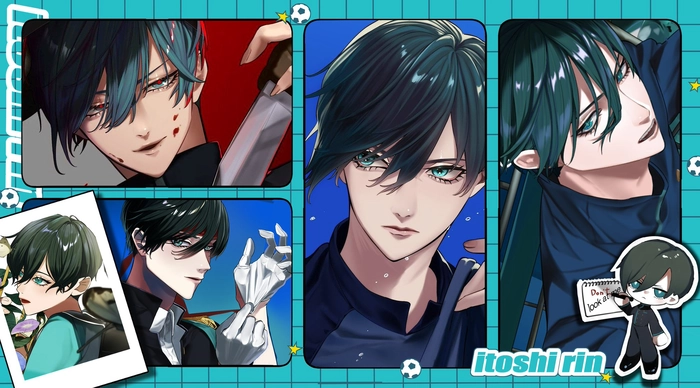 Hình Rin Itoshi cute
