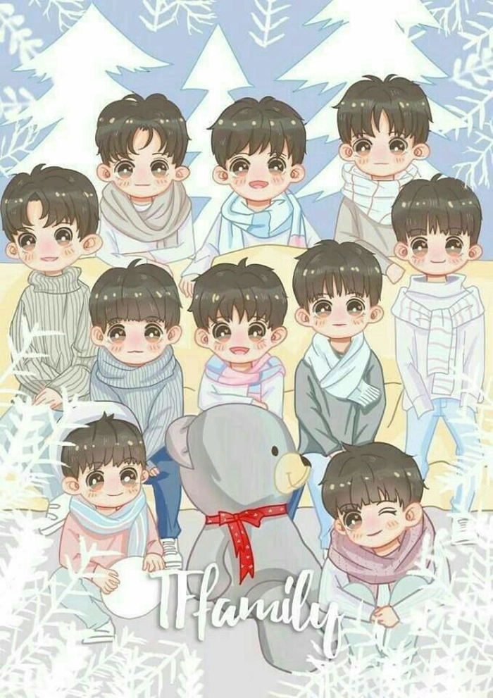 Hình TF Gia Tộc F3 chibi cute