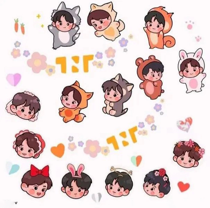 Hình TF Gia Tộc chibi ngộ nghĩnh đáng yêu