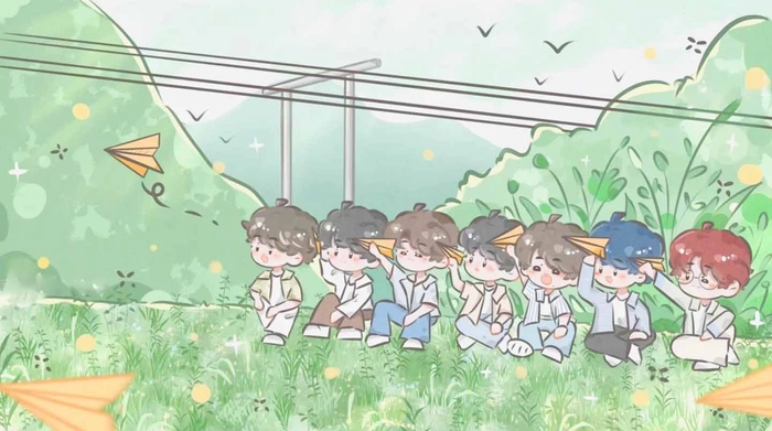 Hình TNT Thời Đại Thiếu Niên Đoàn chibi cute