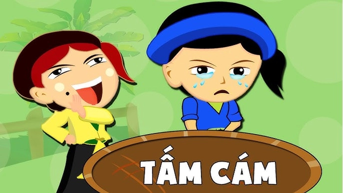 Hình Tấm Cám chibi phong cách