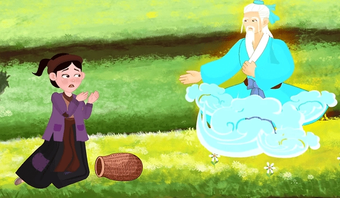 Hình Tấm Cám chibi vui nhộn
