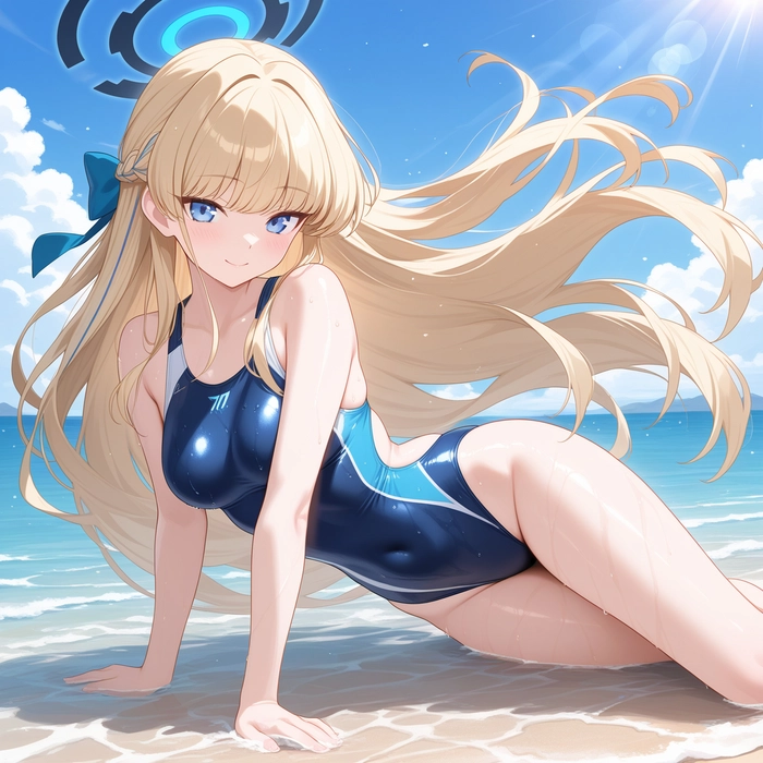 Hình Toki Blue Archive swimsuit cuốn hút