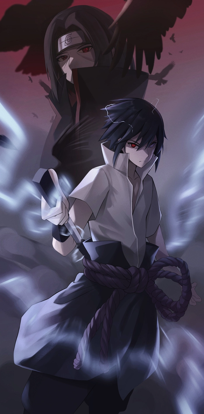 Hình Uchiha Sasuke phiên bản anime đẹp