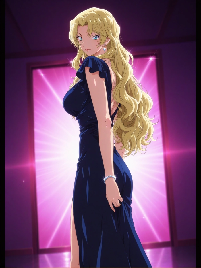 Hình Vermouth Conan phong cách cuốn hút