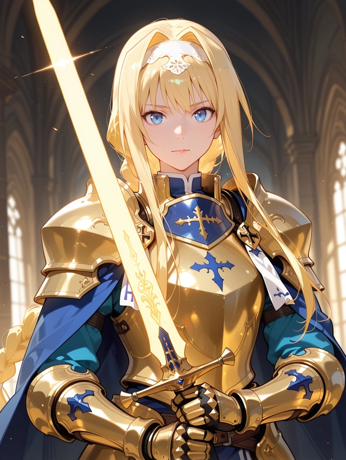 Hình ảnh Alice Zuberg ngầu lòi