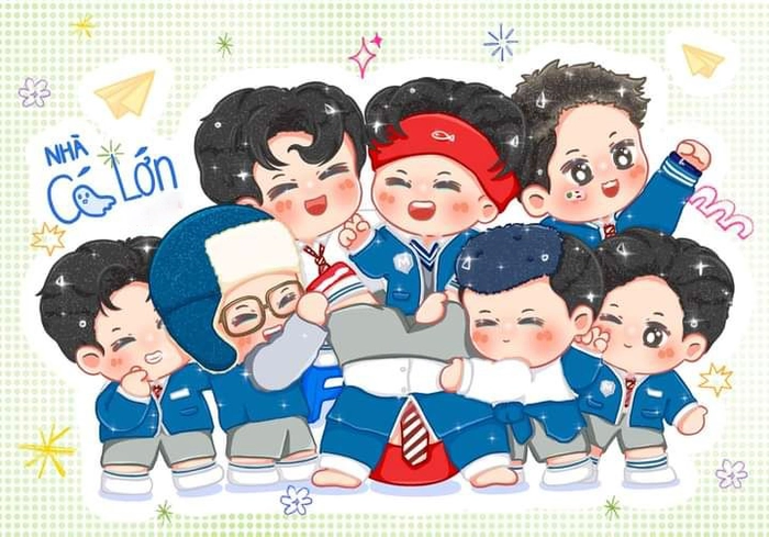 Hình ảnh Anh Trai Vượt Ngàn Chông Gai chibi siêu xinh