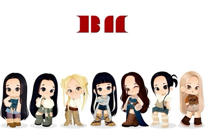 Hình ảnh BABYMONSTER chibi cute đáng sưu tầm