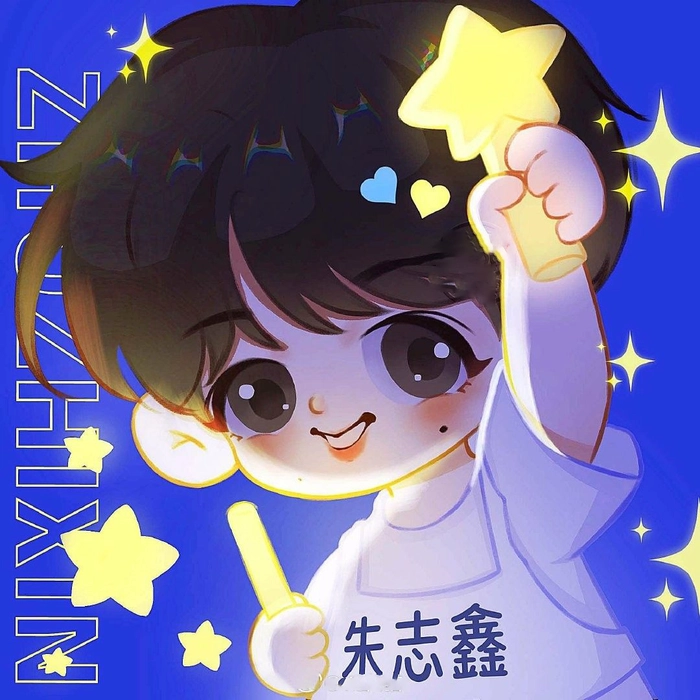 Hình ảnh Chu Chí Hâm chibi đáng yêu ngọt ngào