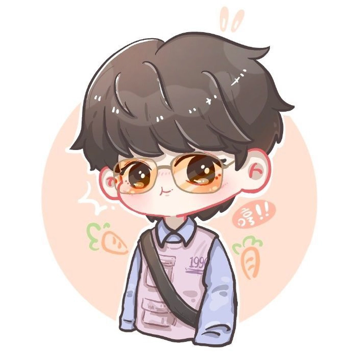 Hình ảnh Chu Chí Hâm chibi siêu dễ thương