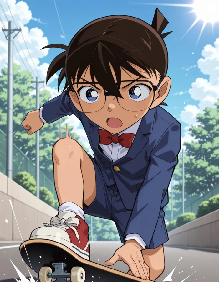 Hình ảnh Conan Shinichi cực ngầu