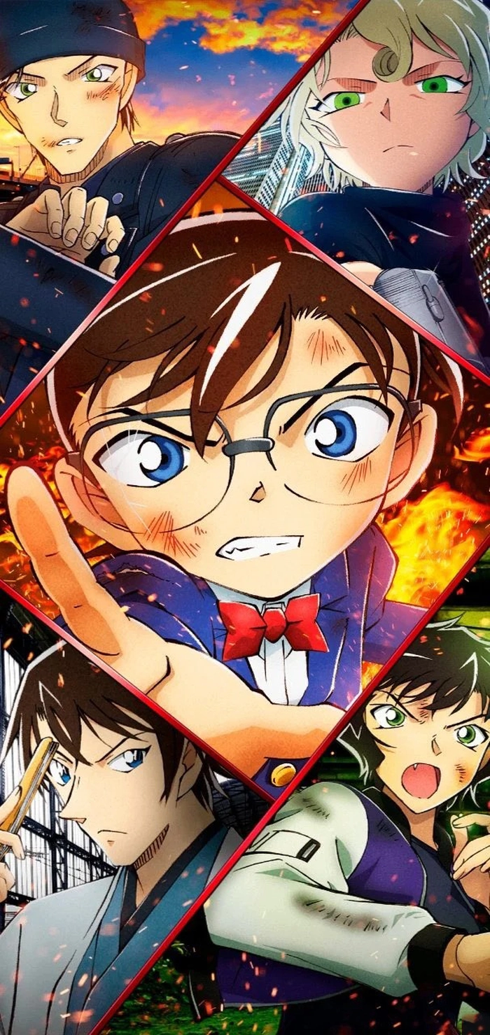 Hình ảnh Conan chibi cute đáng yêu