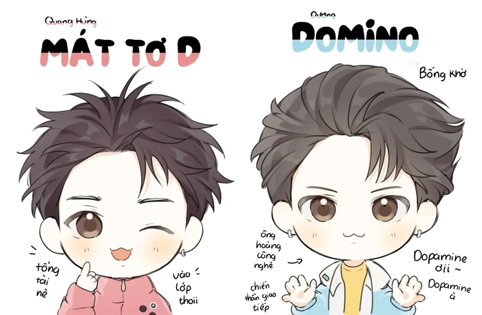 Hình ảnh DuongHung chibi cute khiến fan mê mẩn