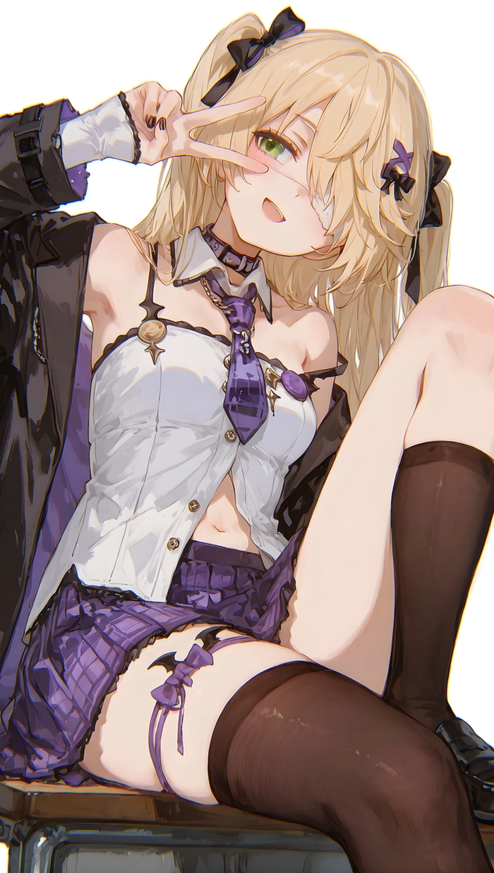 Hình ảnh Fischl anime quyến rũ khó rời mắt