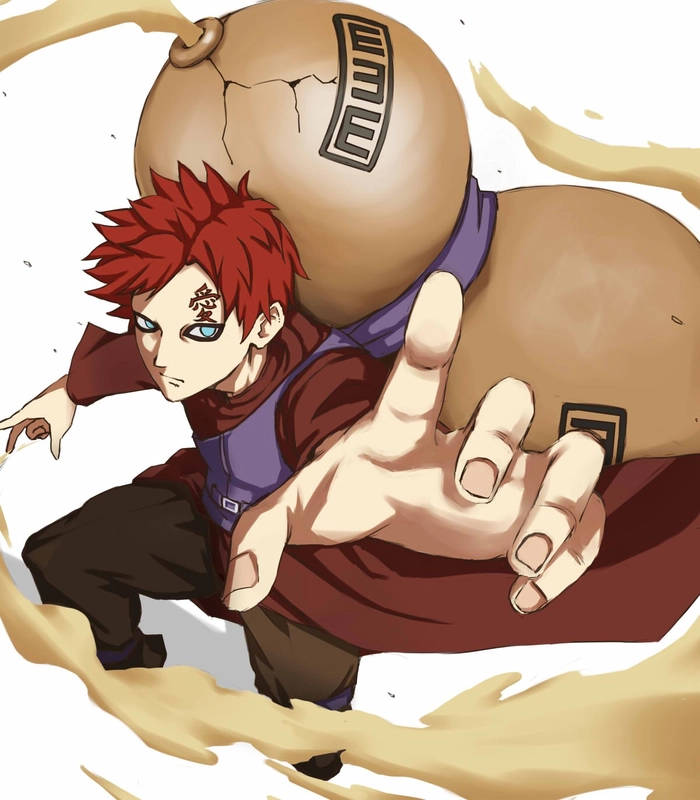 Hình ảnh Gaara trong Naruto cực kỳ lôi cuốn