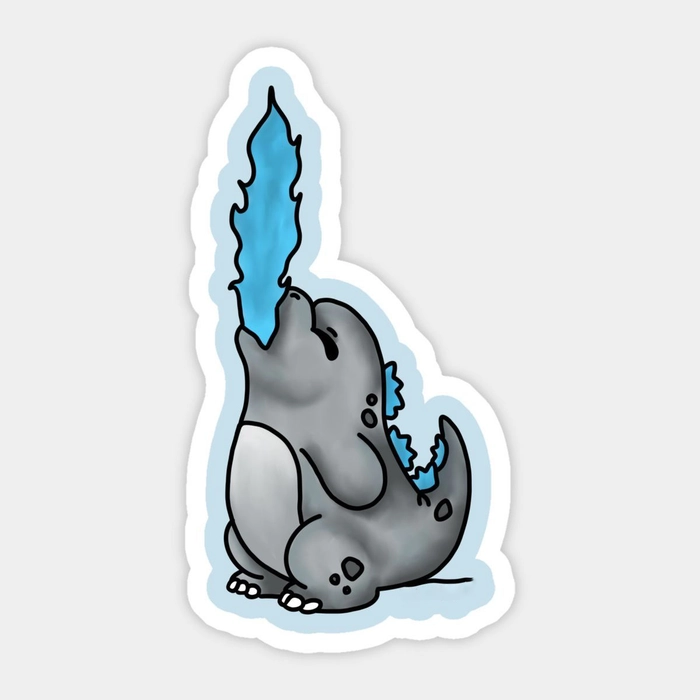 Hình ảnh Godzilla chibi đáng yêu hết nấc