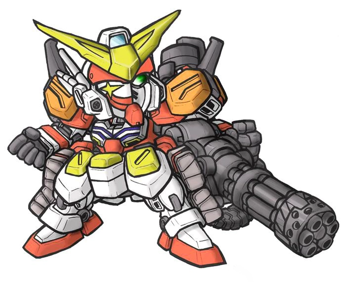 Hình ảnh Gundam chibi cực dễ thương