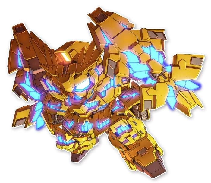 Hình ảnh Gundam chibi cute lung linh