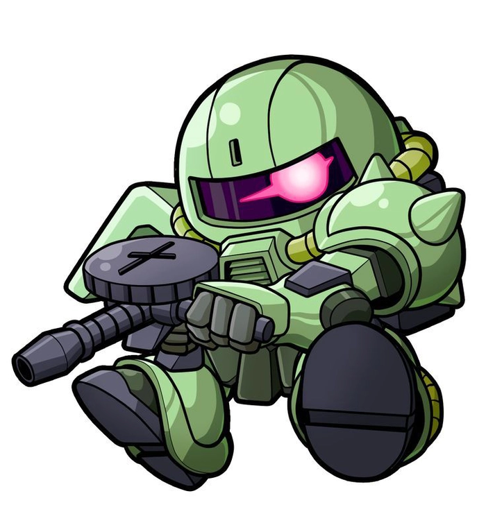 Hình ảnh Gundam chibi cute siêu ngầu
