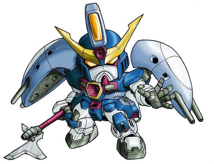 Hình ảnh Gundam chibi siêu đáng yêu