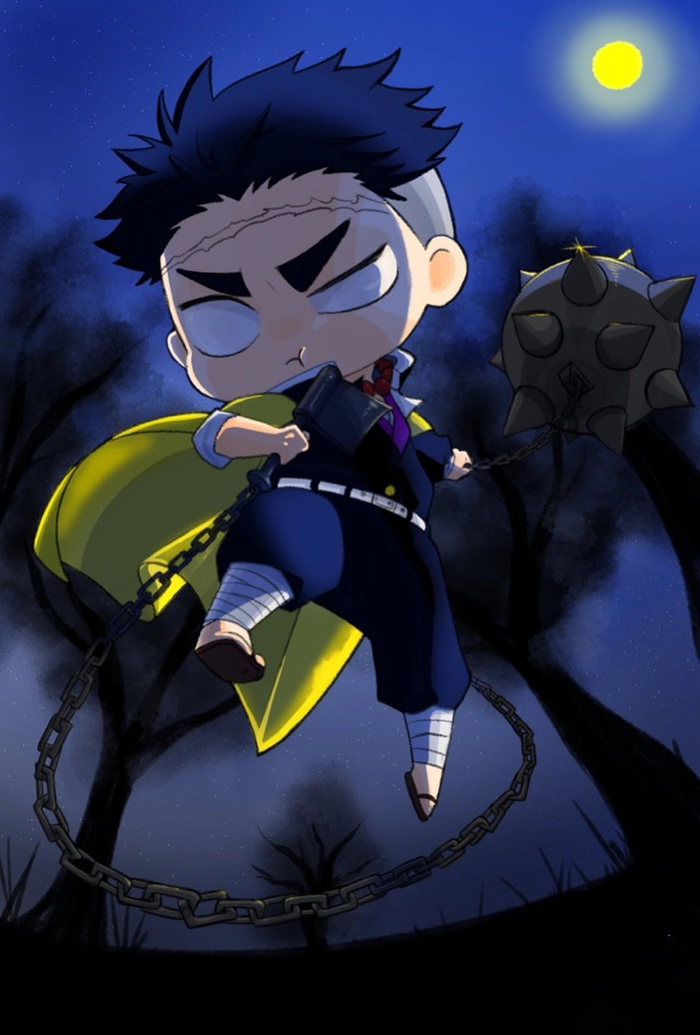 Hình ảnh Gyomei trong Kimetsu no Yaiba