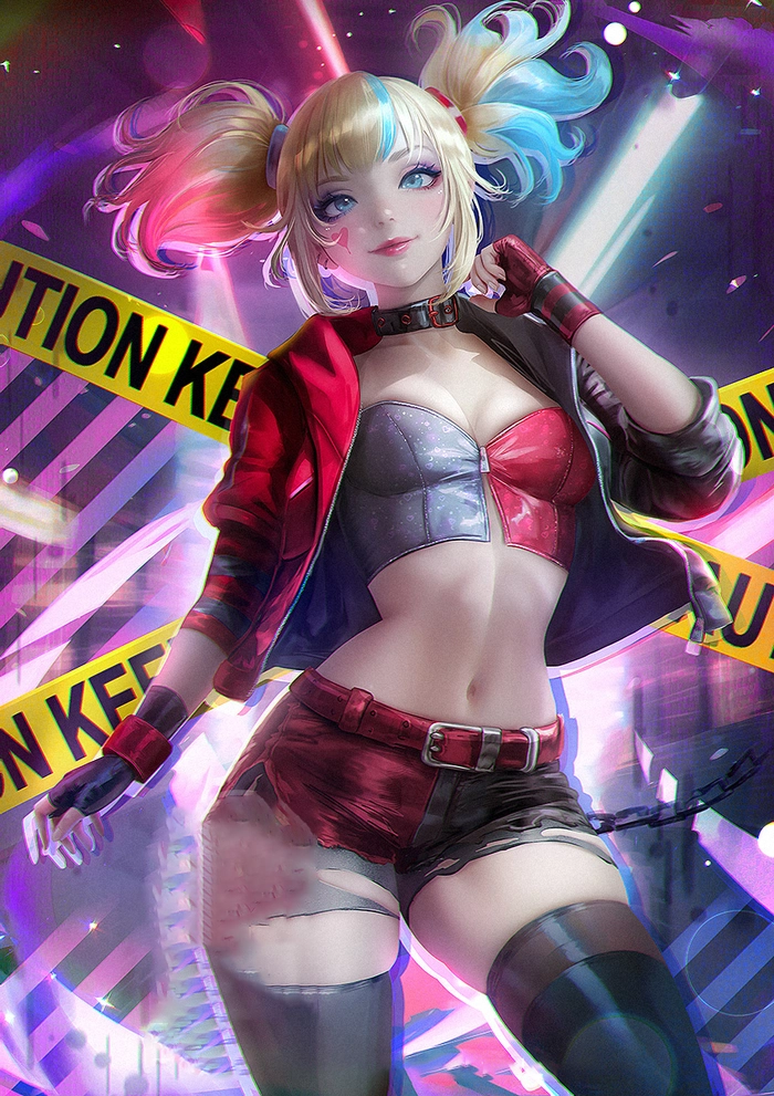 Hình ảnh Harley Quinn anime đẹp