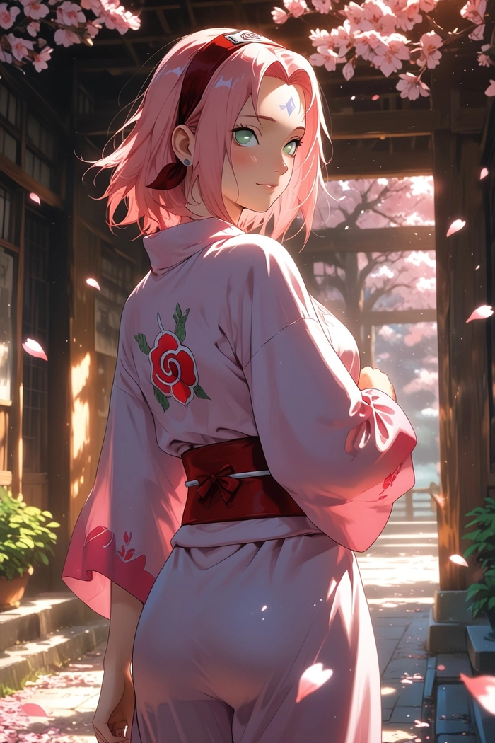 Hình ảnh Haruno Sakura thần thái