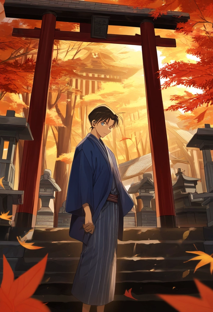 Hình ảnh Heiji Hattori dễ thương