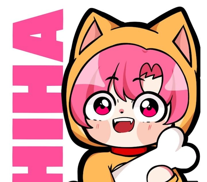 Hình ảnh Hiha chibi đáng yêu tinh nghịch