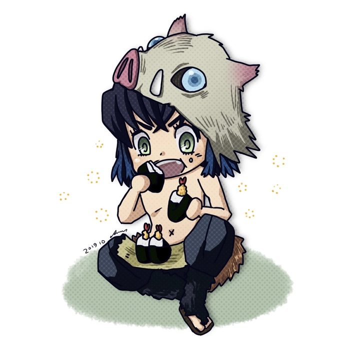 Hình ảnh Inosuke cute làm avatar