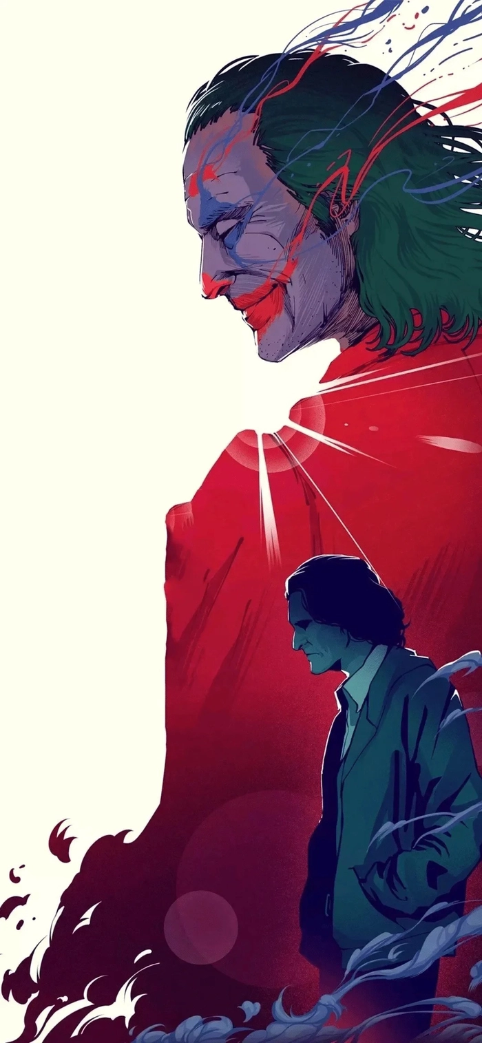 Hình ảnh Joker cười rùng rợn