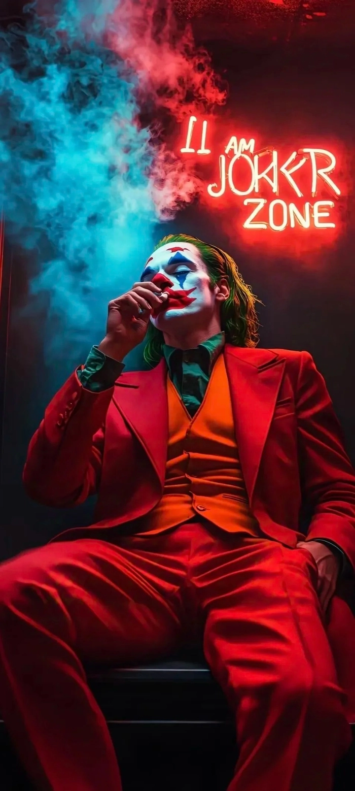 Hình ảnh Joker hút thuốc cực ngầu