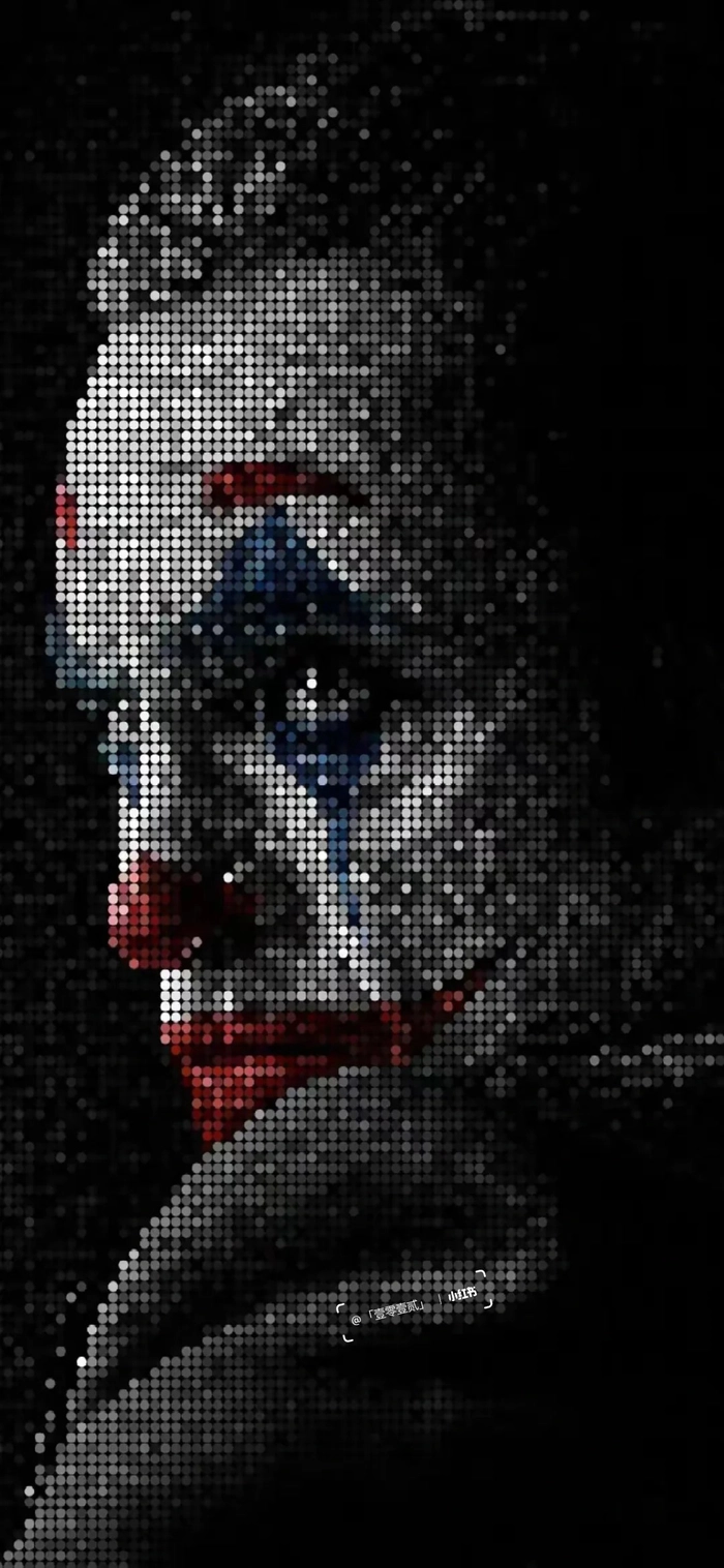 Hình ảnh Joker ngầu phong cách tối giản
