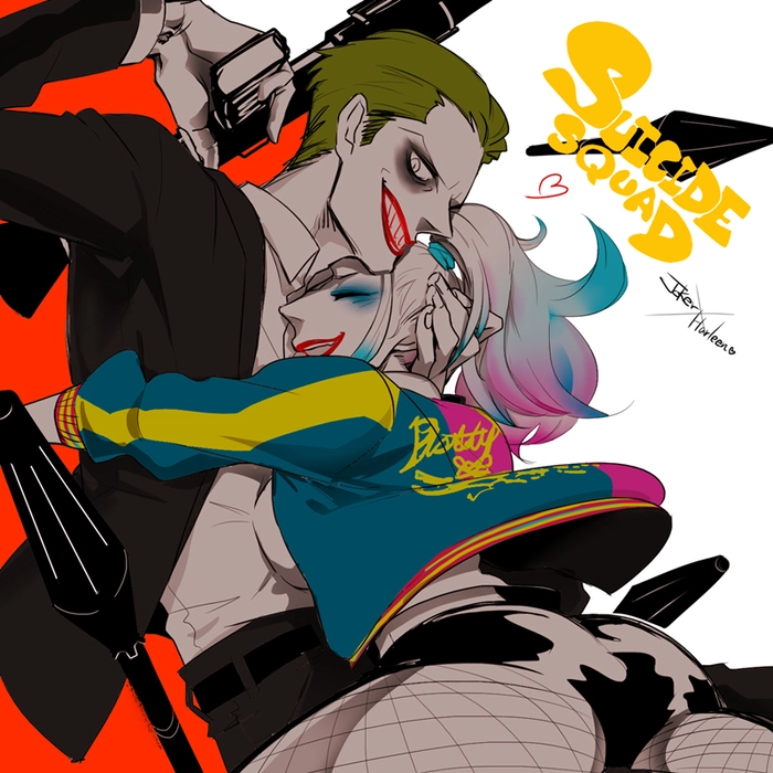 Hình ảnh Joker và Harley Quinn sexy