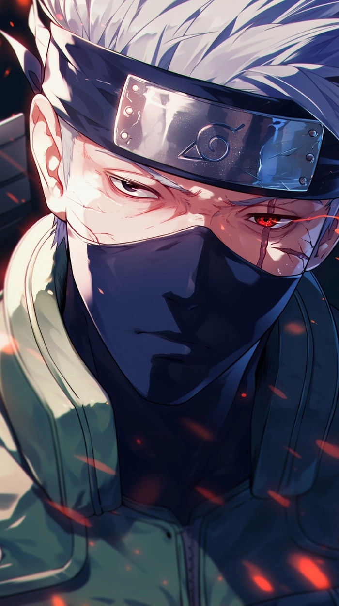 Hình ảnh Kakashi sexy nhưng vẫn mạnh mẽ