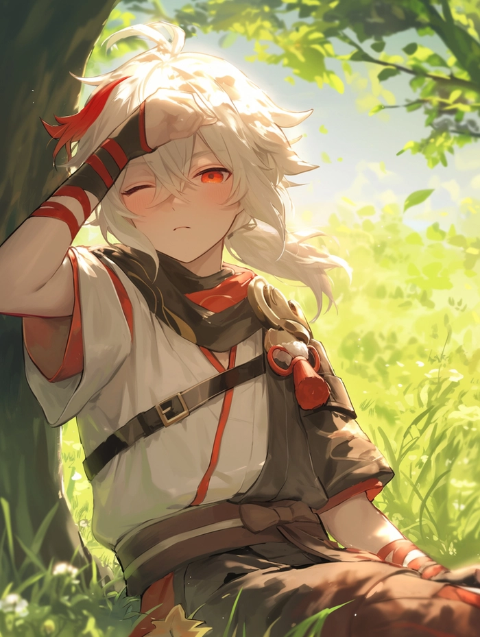 Hình ảnh Kazuha Genshin cute