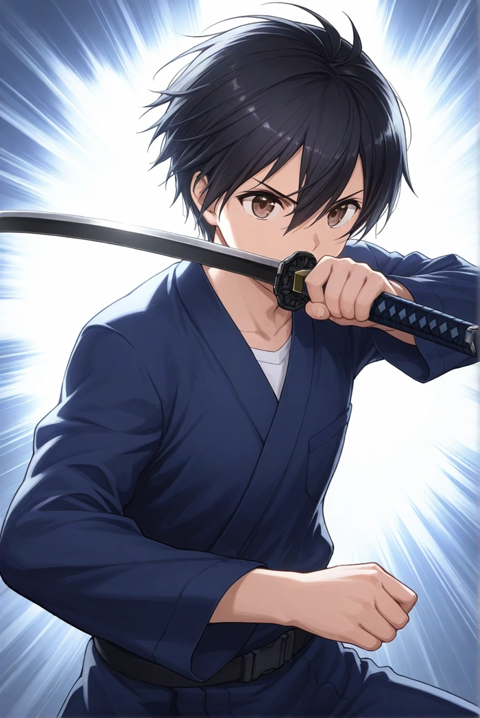 Hình ảnh Kirito cực ngầu