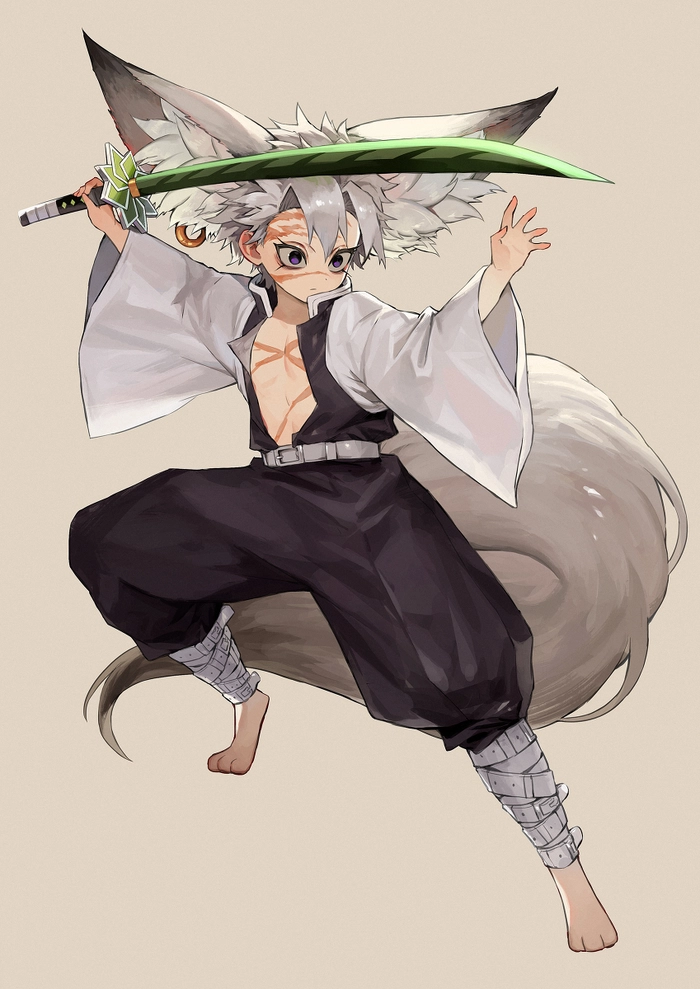 Hình ảnh Sanemi anime đẹp
