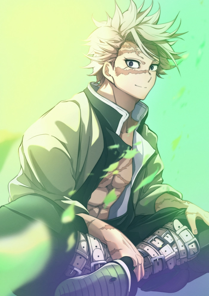 Hình ảnh Sanemi anime ngầu