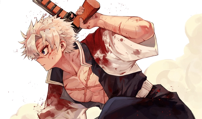 Hình ảnh Sanemi manga độc đáo