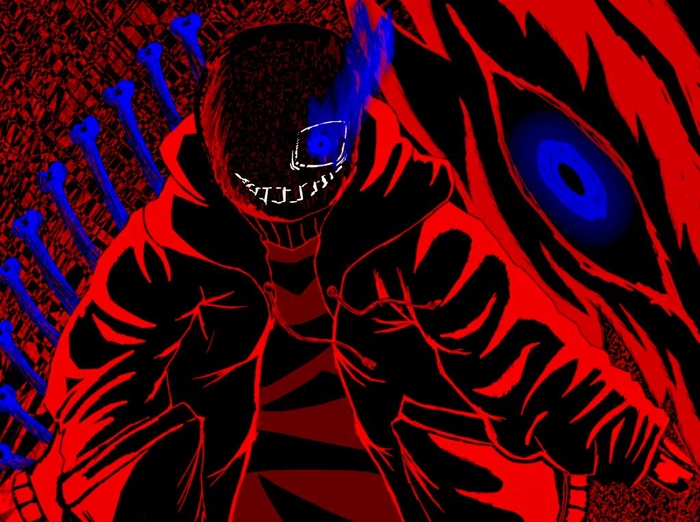 Hình ảnh Sans anime ấn tượng