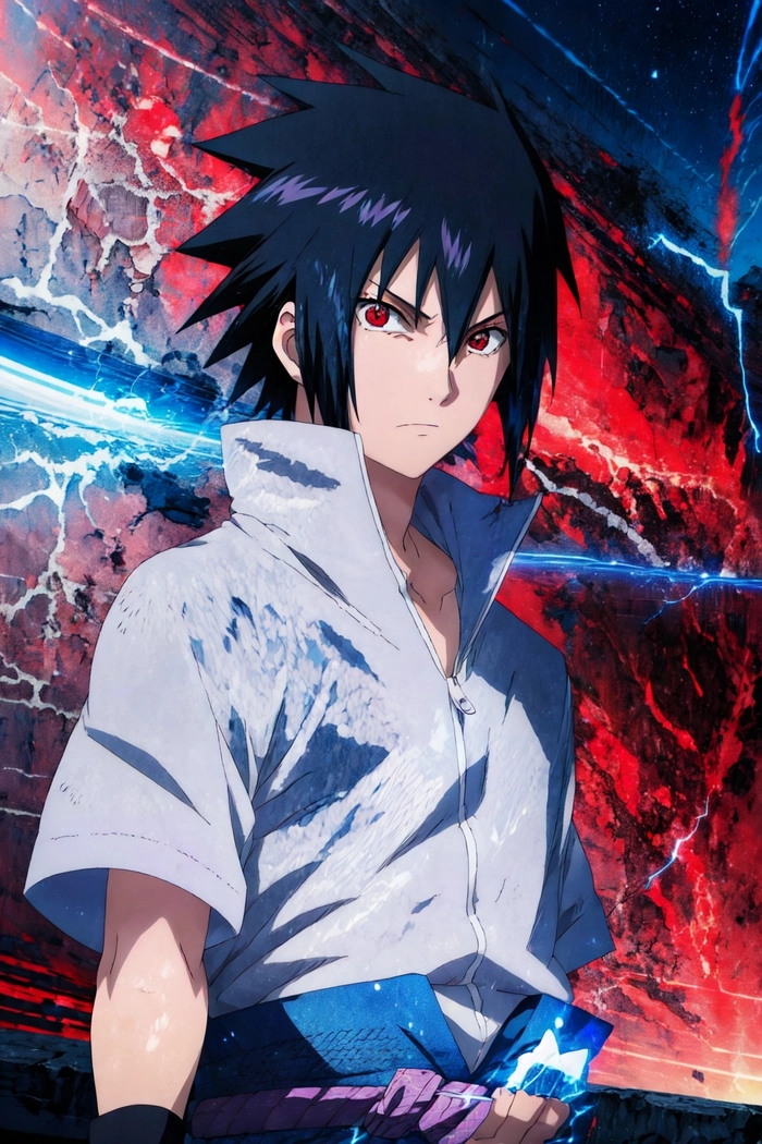 Hình ảnh Sasuke cool ngầu chuẩn soái ca