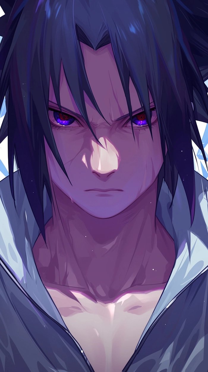 Hình ảnh Sasuke đẹp mê hồn trong trận chiến