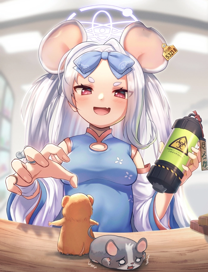Hình ảnh Saya Blue Archive cá tính