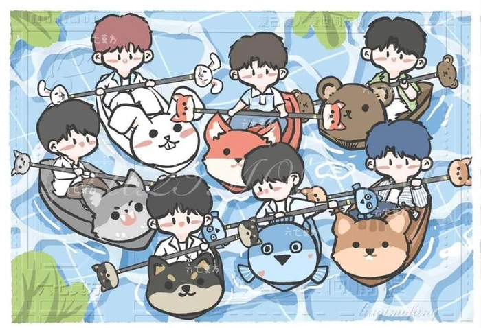 Hình ảnh TF Gia Tộc chibi cực xinh