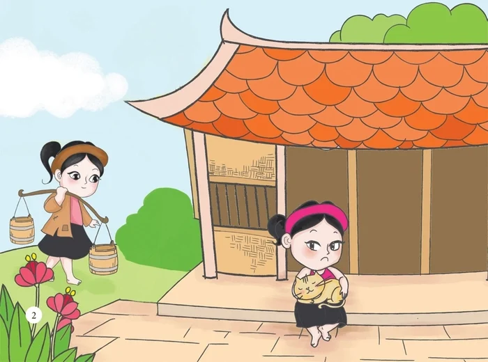 Hình ảnh Tấm Cám chibi ấn tượng