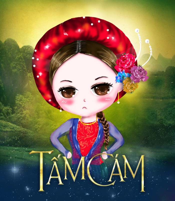 Hình ảnh Tấm Cám chibi đẹp mắt