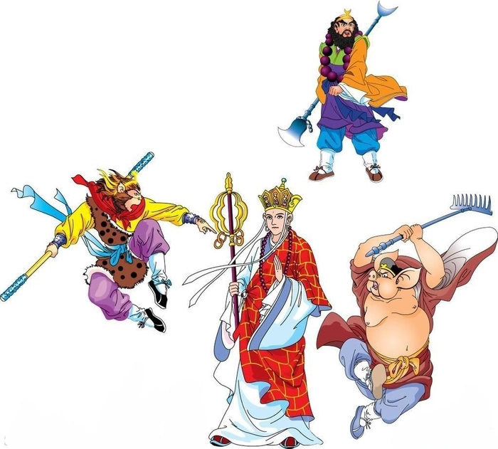 Hình ảnh Tây Du Ký chibi ngộ nghĩnh dễ thương